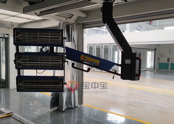 calidad Línea de pintura auto de la chapa sistema rápido de la pintura de la reparación para la tienda del coche 4S fábrica