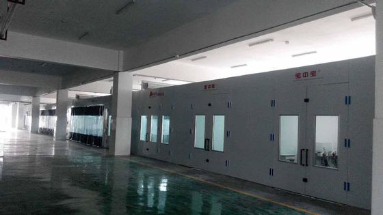calidad Línea de pintura del metal para el color blanco de la chapa auto del centro de entrenamiento para la reparación del coche fábrica