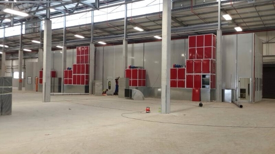 Estándar del CE de la cabina de la pintura de espray de la industria para la pintura del autobús