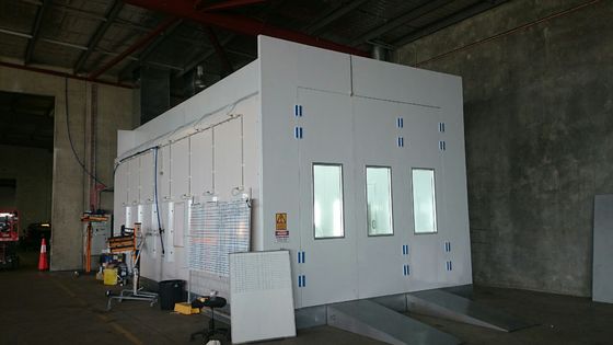 calidad La cabina de espray del autobús de control del PLC pinta el sitio para la fábrica del autobús en Australia fábrica