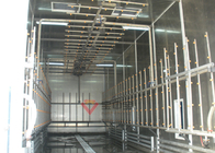 Línea de la prueba de ducha del tren del sitio de la cabina de la prueba de agua para el autobús/el camión