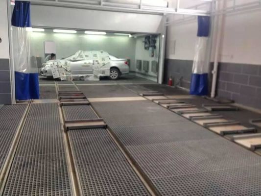 calidad De la preparación de la estación de la pintura de la cabina del vehículo estación pre sin la calefacción para la línea de pintura de la hoja de metal fábrica