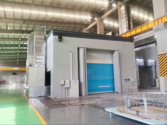 calidad Cabina militar de la pintura para los equipos de pintura del tanque para la fábrica militar fábrica