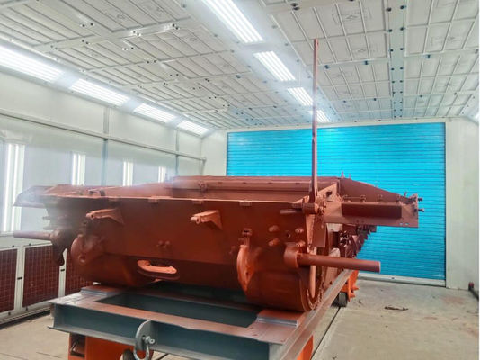 calidad La cadena de producción de pintura militar lado agota la cabina militar de la pintura del tanque fábrica