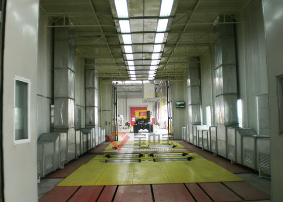 calidad Cabina de pintura para la industria de autobuses Sala de pintura para camiones personalizada fábrica