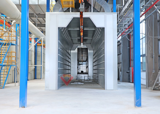 Línea de pintura de maquinaria pesada a prueba de fuego a prueba de agua para proyectos de grandes fábricas industriales