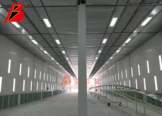calidad El CE grande 30um de la cuchilla de la energía eólica a pistola la cadena de producción de la pintura fábrica