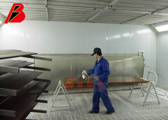 Cabina de la pintura de los muebles de madera de cortina de agua
