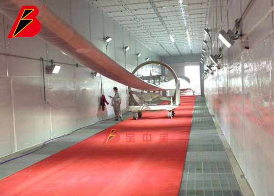 calidad Cuchilla del viento que pinta líneas de pintura industriales grandes 60um fábrica