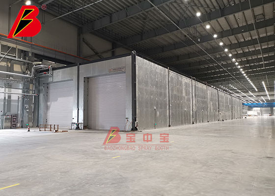 calidad Líneas de pintura industriales del TUV de espray del CE doble de la capa fábrica