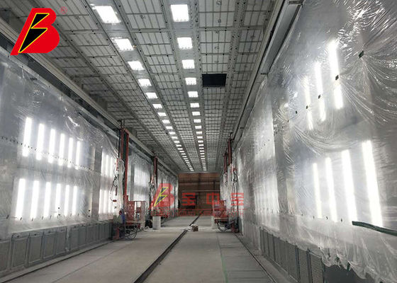 calidad Cabina de la pintura del camión del autobús del TUV del CE de la elevación del hombre de Sheld del metal fábrica