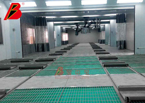 Línea doble automotriz del espray de la estación de la preparación de la chapa de la estación de la reparación rápida