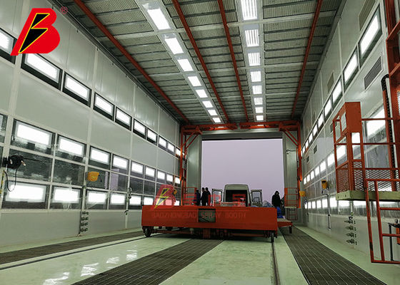 calidad Cabina de espray industrial grande del autobús 15144m m del aeroplano fábrica