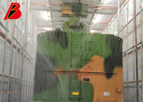 calidad Ducha grande de BZB que llueve la cabina de la prueba para el vehículo militar fábrica