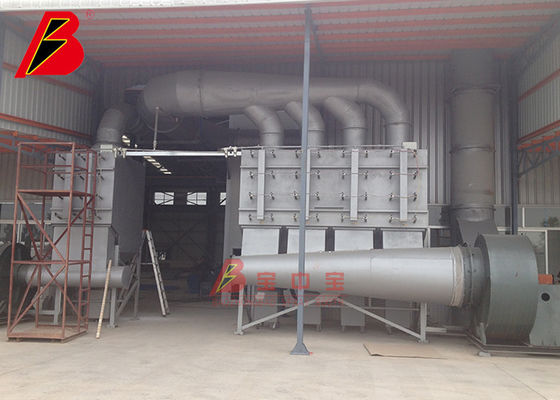 calidad 69kw que limpia puliendo con chorro de arena el sitio para el envase grande fábrica