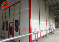 Agua del camión del autobús del TUV BZB del CE que llueve la cadena de producción de la cabina de la inspección