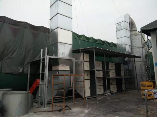 calidad Sistema catalítico del Voc de la combustión para el proyecto del tratamiento del gas de basura del polvo fábrica