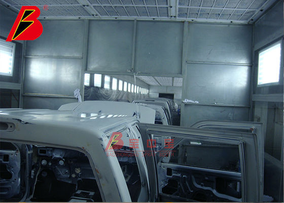 calidad Línea de pintura automática del coche del salón del proyecto grande BZB fábrica