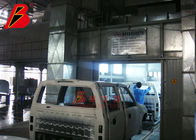 Línea de pintura automática del coche de la electroforesis 50um del sistema de fan