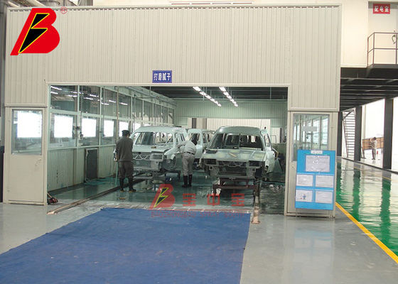 calidad Los equipos que enarenaban TUV 30min fijaron la línea de pintura del coche fábrica