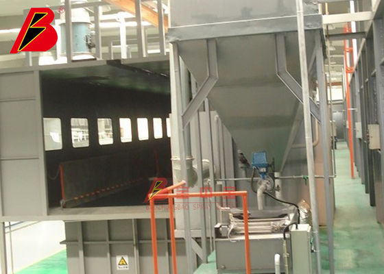calidad Sitio del chorreo de arena del proyecto BZB de la pintura de la llave de la vuelta fábrica