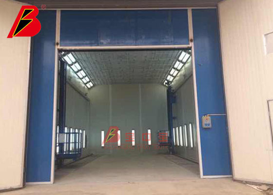 calidad Cabina de espray industrial del vehículo grande del camión del TUV con el interior de la elevación 3D fábrica