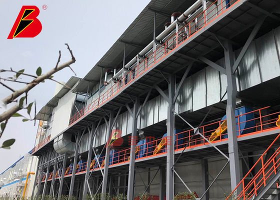 calidad Cadena de producción de pintura electrostática del TUV de la cuchilla del viento por el dispositivo de escape del aire fábrica