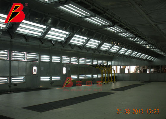 calidad Rocíe la cabina para la cadena de producción de la pintura del coche proyecto de pintura auto de Facotry de los equipos fábrica