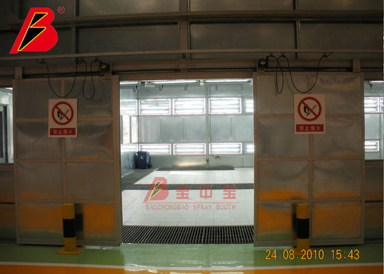 calidad Puertas eléctricas de la diapositiva para la cadena de producción de pintura de Customied proyecto en Changchun FAW fábrica