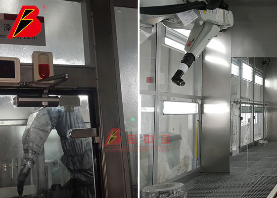 calidad Línea automática equipo de pintura del sistema de la pintura del control del robot para producir de los coches de la marca fábrica
