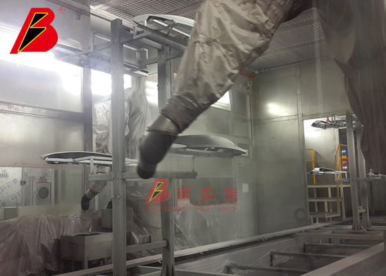 calidad Cadena de producción de pintura de parachoques del coche venta directa de la fábrica del equipo de la pintura a pistola del robot fábrica