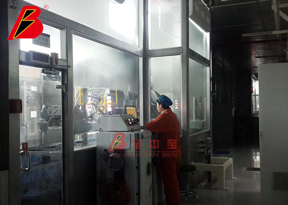 calidad Control fácil para la cadena de producción de pintura del robot fábrica de pintura del equipo de la calidad fábrica