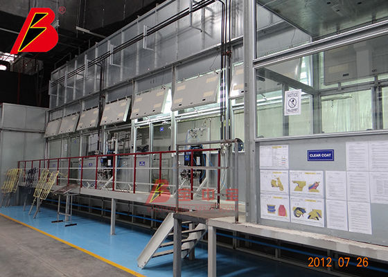 calidad Sitio de sequedad para la línea de pintura automática de la motocicleta venta directa de la impulsión de cadena de la fábrica elegante del control fábrica