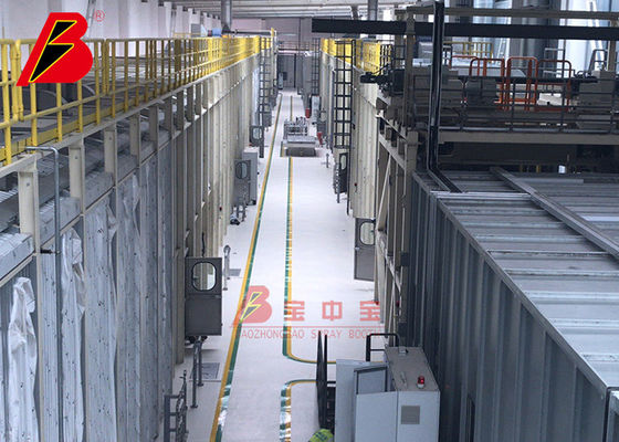 calidad Cadena de producción de Pretreament de la estructura de acero cadena de producción de pintura auto de Customied proyecto fábrica