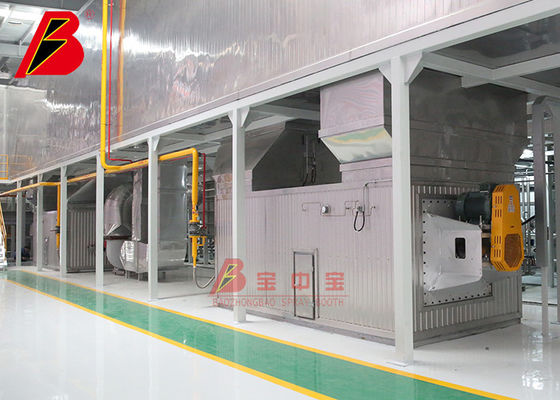 calidad Precaliente el sistema para la cadena de producción de Pretreament cadena de producción de pintura auto de Customied proyecto fábrica