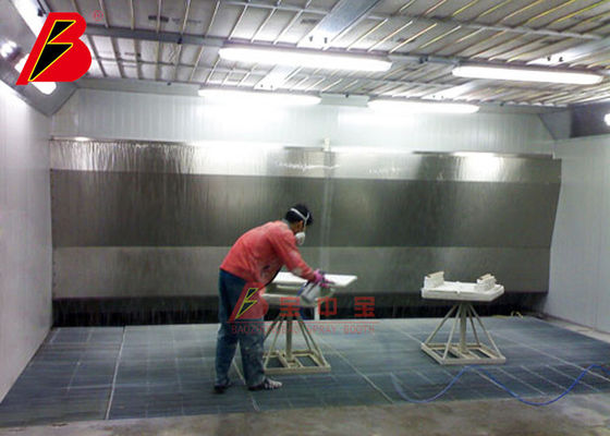 calidad Los muebles Suface de la cortina de agua a pistola la cabina de la pintura fábrica