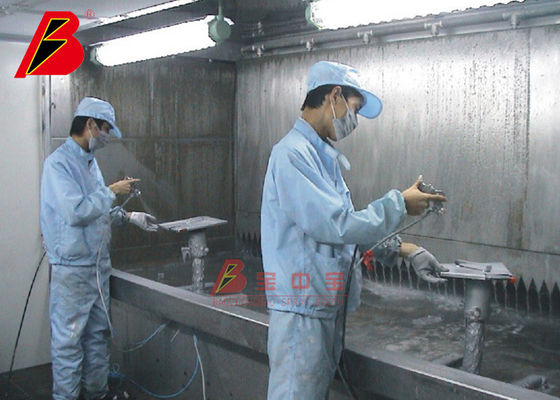 calidad pequeña cabina de la pintura de espray del objeto de 12000m m para la fabricación de los muebles fábrica