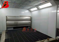 Cabina de la pintura del gabinete 34.5KW con el sistema del filtro de la cortina de agua
