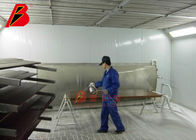 Cabina de la pintura del gabinete 34.5KW con el sistema del filtro de la cortina de agua