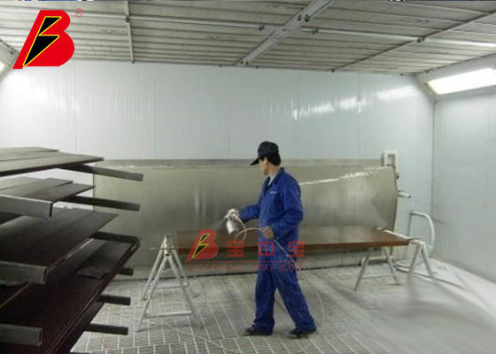 calidad Cabina de la pintura del gabinete 34.5KW con el sistema del filtro de la cortina de agua fábrica