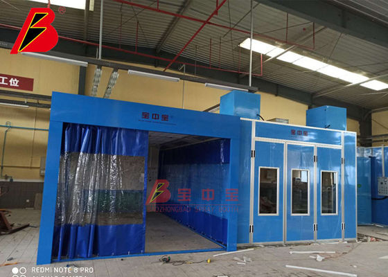calidad Equipos del garaje del automóvil de la cabina de la pintura de la conexión y del sitio de la preparación fábrica