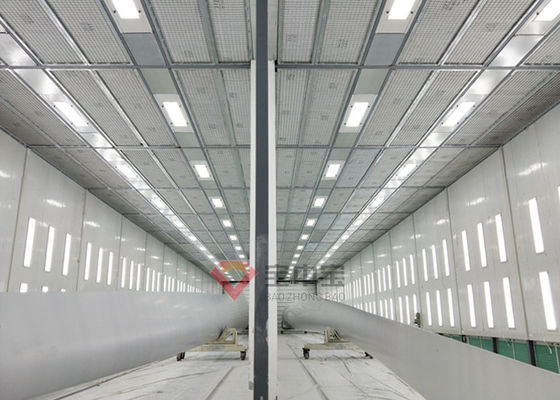 calidad Cabina de rociadura del extractor del lado del sitio de la pintura de la torre del viento para la cabina grande de la pintura de la cuchilla de la energía eólica fábrica