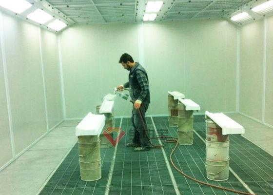 Cabina de espray de acabado de madera de los muebles del TUV para la fábrica de pintura de madera