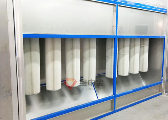 calidad Cadena de producción de la capa del poder línea de capa automatizada taller del polvo fábrica