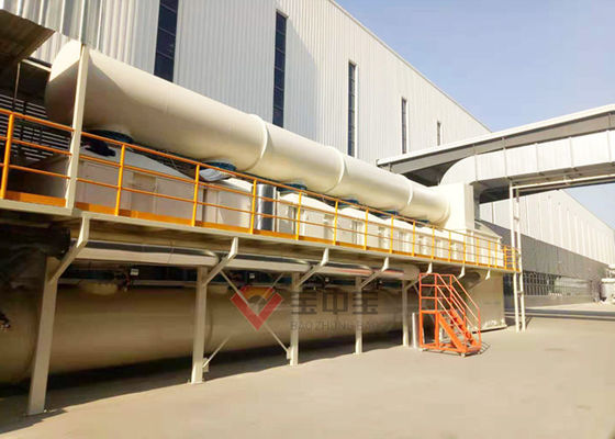 calidad equipos de la protección del medio ambiente del sistema de tratamiento de VOCs del carbono activado del gas de escape 100000m3/h fábrica