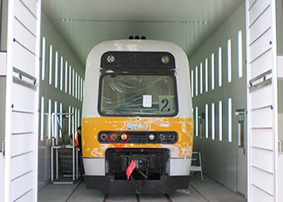 calidad Pintura de los equipos ferroviarios de la cabina de la pintura del tren de la cabina de espray del subterráneo fábrica