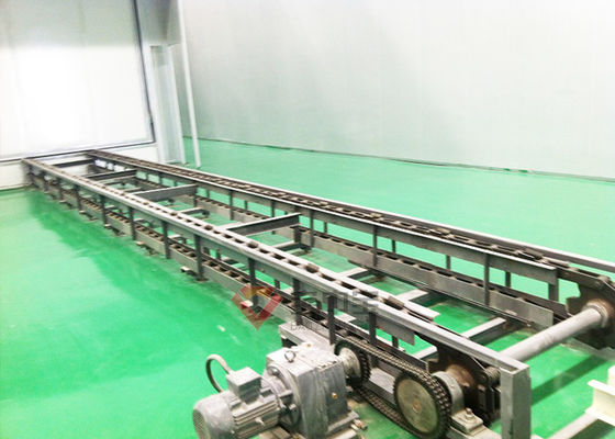calidad Cinta transportadora de tierra para la cadena de producción de la pintura de la pieza de automóvil línea de pintura elegante fábrica