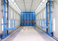 plataforma de funcionamiento de la elevación 3D para la impulsión modificada para requisitos particulares de la cabina de la pintura del autobús en cabina de espray