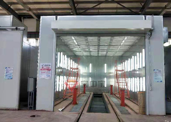 calidad Cabina de espray militar con la cabina de la pintura de la plataforma de funcionamiento de Manlift fábrica