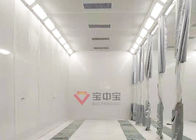 Sitio de la preparación del autobús para el autobús de Yutong lleno abajo de equipos de pintura de la base del proyecto